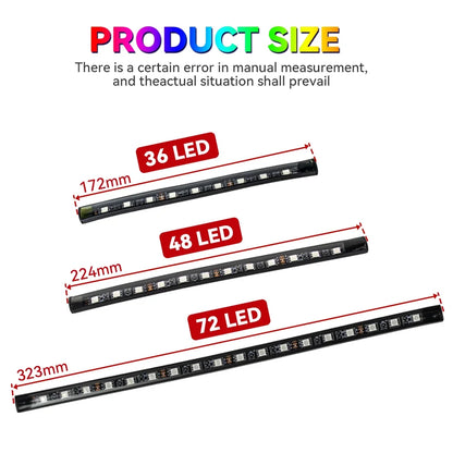 Kit Néon LED RGB Intérieur Voiture ✨