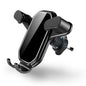 Support De Téléphone Universel pour Voiture – Fixation Grille d’Aération ( Noir / Mirror Noir )